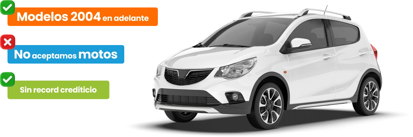 Carro elegible para préstamo Cash Cash